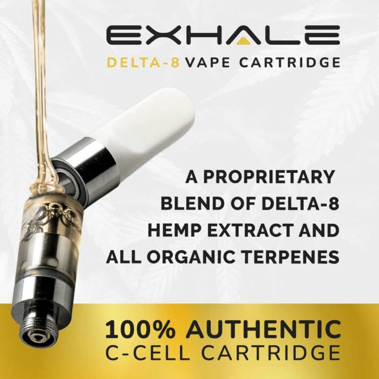 Blackberry Delta 8 THC Vape Carts - Exhale Wellness