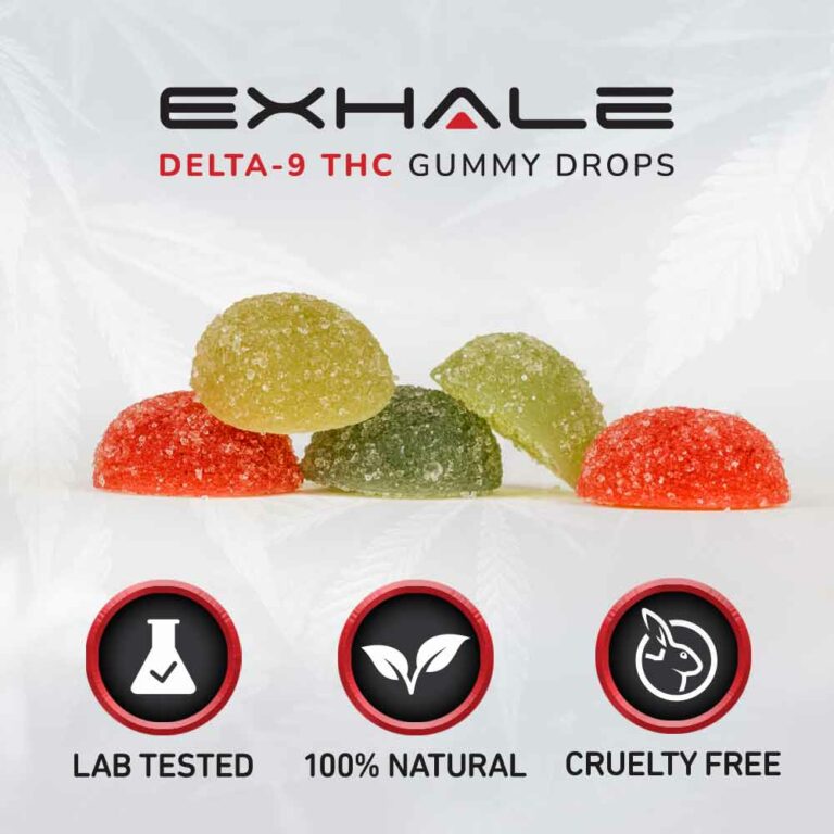 Buy Delta 9 THC Gummies Online - Exhale Wellness