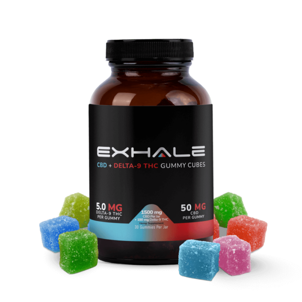 Buy Delta 9 THC Gummies For Sale Online At Exhale Wellness