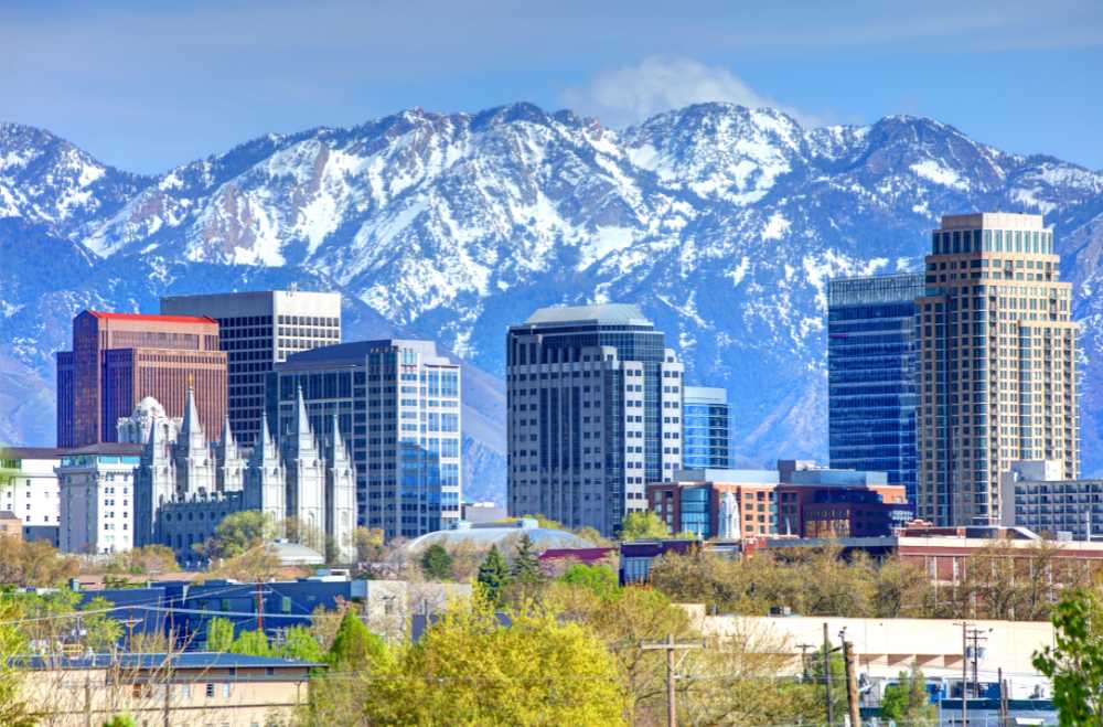 salt lake city utah skyline