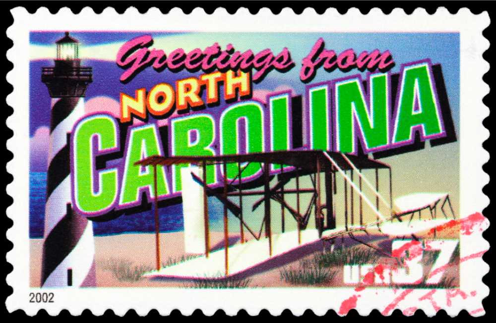 37 cent north carolina stamp