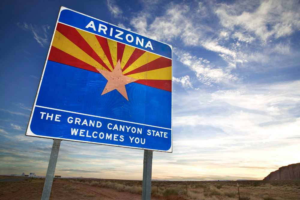 arizona welcomes you sign